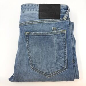 PRPS Windsor Tapered Skinny Fit‎ Jeans Mens 34 Medium Wash Blue Stretch Denim